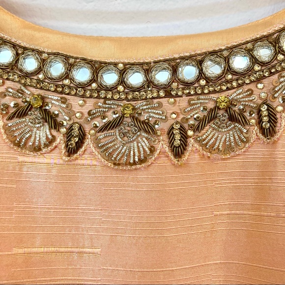 [New] Elegant Pastel Anarkali Indian Gown - Picture 4 of 6